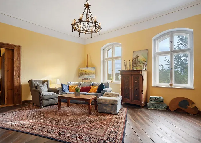 Wohnen Im Alten Rittergut - شقة *